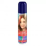 Farby do włosów i szampony koloryzujące - Venita 1-Day, spray koloryzujący do włosów, 14 Czerwona Iskra, 50 ml - miniaturka - grafika 1
