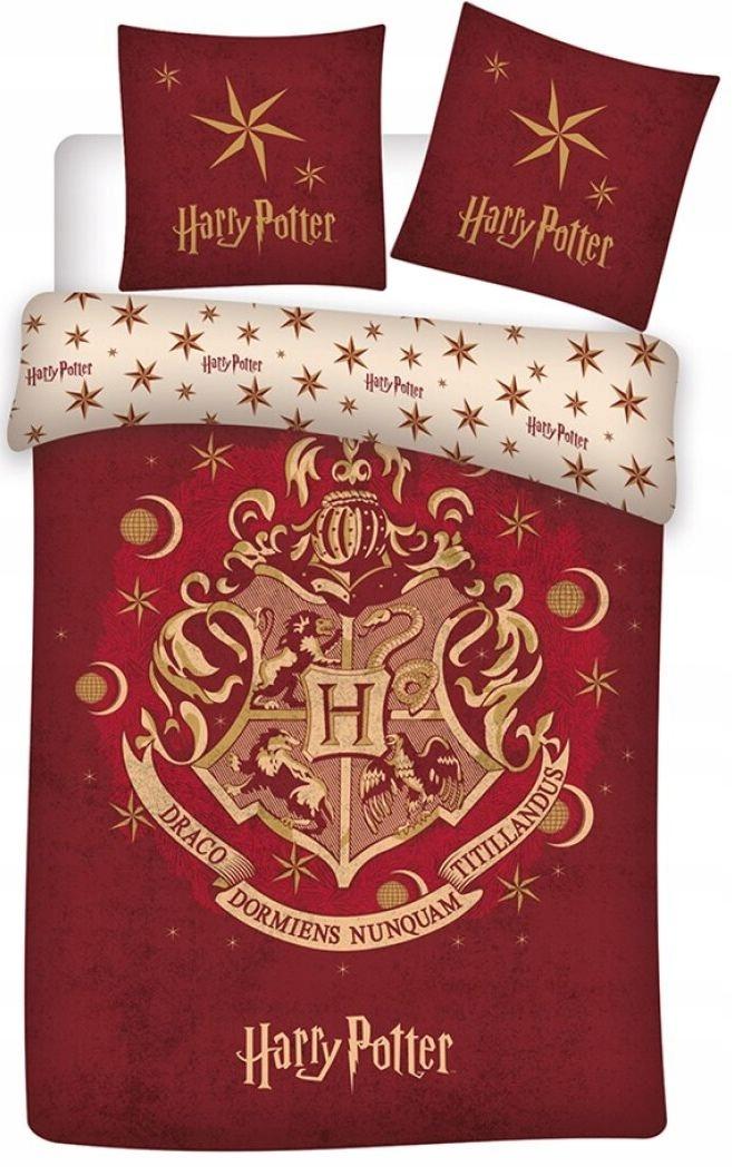 Pościel Harry Potter Hogwarts Biobawełna 140x200