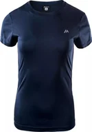 Koszulki i topy damskie - Damska koszulka treningowa z krótkim rękawem Martes Lady Losan granatowa rozmiar M - miniaturka - grafika 1