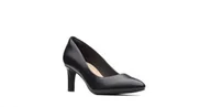 Półbuty damskie - Calla Rose [black 26136040] - rozmiar 37 - miniaturka - grafika 1