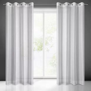 Eurofirany Firana Arlona 140x250 Biel ex-fir-arlona-sre-140x250-przel - Firany - miniaturka - grafika 1
