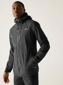 Kurtki i kamizelki sportowe męskie - Regatta Kurtka funkcyjna "Radler" w kolorze czarnym - miniaturka - grafika 1