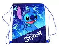 Torby szkolne - Niebieski worek, torba sportowa Disney Stitch 40x34 cm - miniaturka - grafika 1