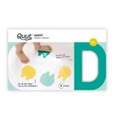 Wanienki dla dzieci - Quut Przyssawki antypoślizgowe do wanny meduzy Grippi Jellyfish Minty yellow - miniaturka - grafika 1