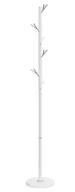 Wieszaki i stojaki - Stojący biały wieszak z marmurową podstawą B1-N85 - miniaturka - grafika 1