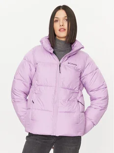 Columbia Kurtka zimowa Puffect™ Jacket Fioletowy Regular Fit - Odzież trekkingowa damska - miniaturka - grafika 1
