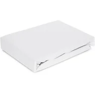 Prześcieradła - Prześcieradło EUROFIRANY Premium Jersey 4 z gumką 120 x 200 x 25 cm Biały - miniaturka - grafika 1