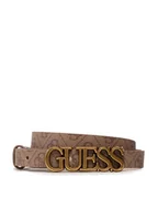 Paski - Guess Pasek Damski Noelle Belts BW7727 VIN20 Brązowy - miniaturka - grafika 1