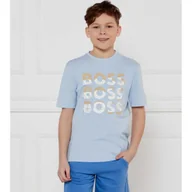 Koszulki dla chłopców - BOSS Kidswear T-shirt Regular Fit - miniaturka - grafika 1