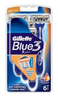 Gillette Blue 3 6szt Maszynka do golenia - Maszynki do golenia i wkłady - miniaturka - grafika 2