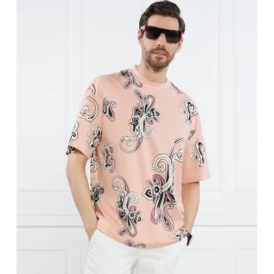 HUGO T-shirt | Oversize fit - Koszulki męskie - miniaturka - grafika 1