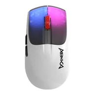 Myszki - Marvo MONKA G966W, biała, optyczna, 10000DPI - miniaturka - grafika 1