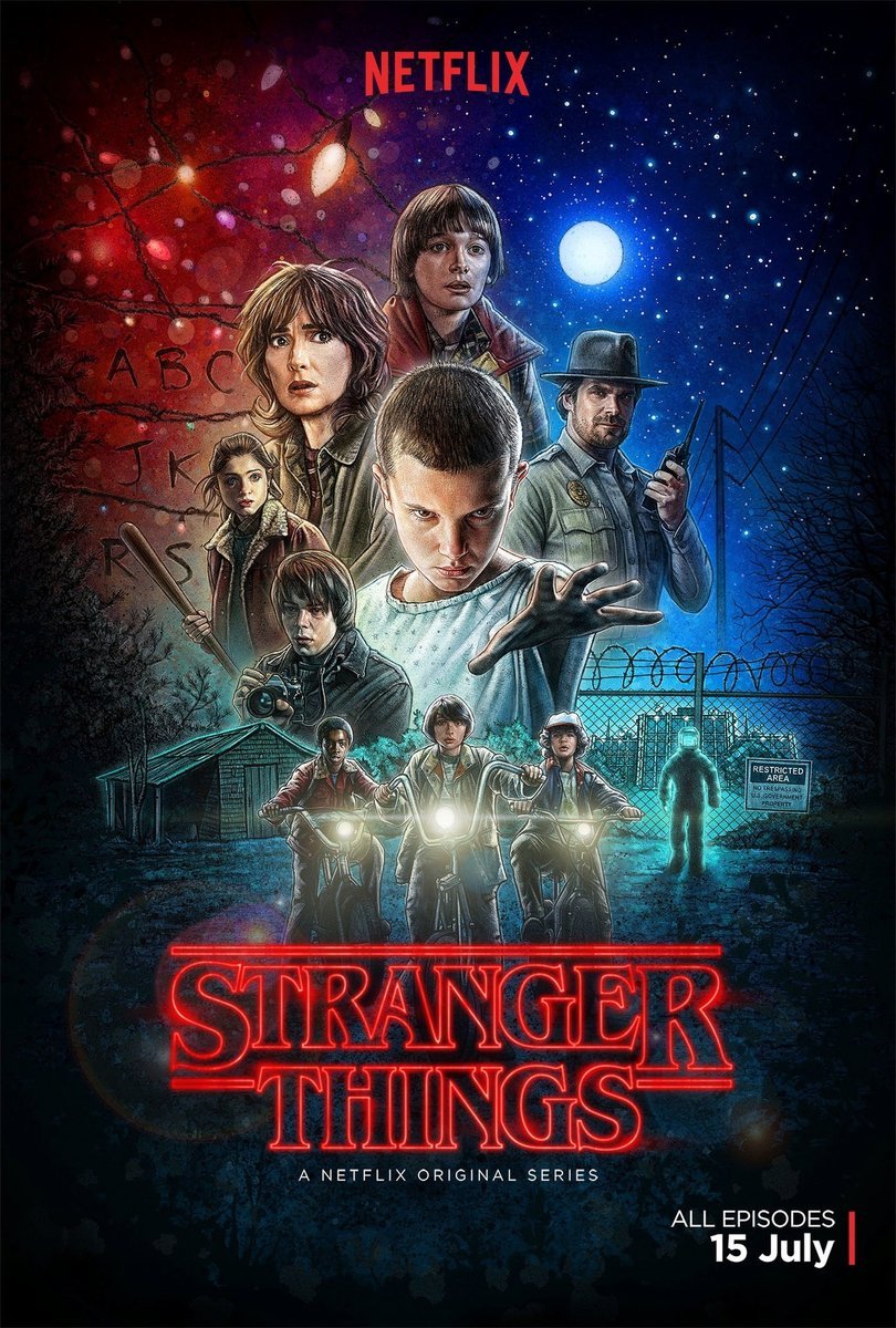 PUZZLE Stranger Things serial A3 252 el z Nadrukiem + IMIĘ Pudełko