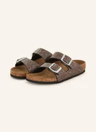 Klapki i japonki damskie - Birkenstock Klapki Arizona schwarz - miniaturka - grafika 1