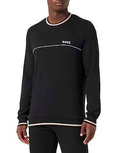 BOSS Męska bluza Core Loungewear, czarna, M, czarny - Bluzy męskie - miniaturka - grafika 1