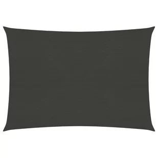 vidaXL Żagiel przeciwsłoneczny, HDPE, 2x3,5 m, antracytowy vidaXL - Parasole ogrodowe - miniaturka - grafika 1