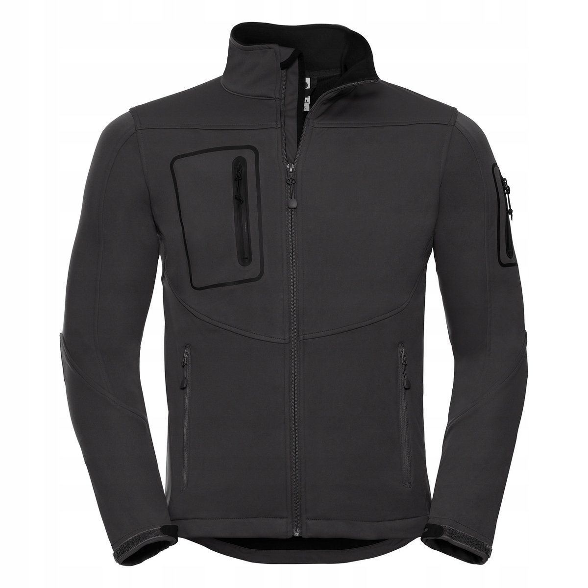 Kurtka męska Sport Shell 5000 z naturalnym streczem Czarny r. 2XL