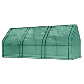 Szklarnie ogrodowe - NEO Szklarnia 240×90×90cm, folia PE, metalowa konstrukcja 15-912 - miniaturka - grafika 1