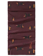Apaszki i szaliki damskie - Jack Wolfskin NECKGAITER K szalik zimowy dla dzieci, uniseks, Boysenberry, jeden rozmiar - miniaturka - grafika 1