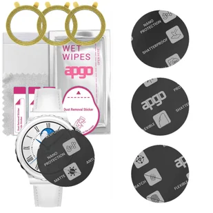 3x Szkło Hybrydowe MATOWE do Huawei Watch GT 3 Pro 43mm - Akcesoria do smartwatchy 3x Szkło Hybrydowe MATOWE do Huawei Watch GT 3 Pro 43mm - Akcesoria do smartwatchy - miniaturka - grafika 1