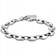 Bransolety męskie - Srebrna bransoletka męska masywny łańcuch POLICE UNYIELDING PEAGB0007701 - miniaturka - grafika 1