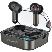 Słuchawki - AWEI T58 ANC czarne - miniaturka - grafika 1