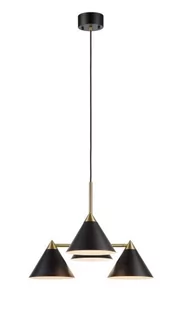 Markslojd Klint 108076 lampa wisząca zwis 4x60W E27 czarna - Lampy sufitowe - miniaturka - grafika 1
