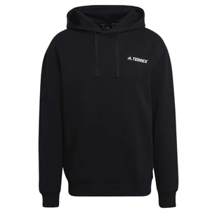 Męska Bluza ADIDAS TX LOGO HOODY HE1763 – Czarny - Bluzy sportowe męskie - miniaturka - grafika 1