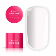 Lakiery hybrydowe - Silcare Base One Buldier Gel żel budujący do paznokci Pink 50 g - miniaturka - grafika 1