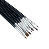 Pędzle do makijażu - Pędzle Do Makijażu Oczu, Pędzelki Profesjonalne, 7 szt. - miniaturka - grafika 1