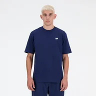 Koszulki męskie - Koszulka męska New Balance MT41509NNY granatowa - miniaturka - grafika 1