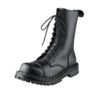 Botki męskie - glany ALTERCORE czarne 10-dziurkowe (351 VEGAN BLACK)-43 - miniaturka - grafika 1
