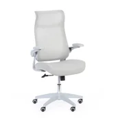 Fotele i krzesła biurowe - Krzesło biurowe LUCKY, szary - miniaturka - grafika 1