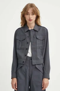 G-Star Raw kurtka damska kolor szary przejściowa D24583-D522 - Kurtki damskie - miniaturka - grafika 1