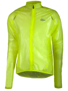 Wodoodporna, lekka i oddychająca wiatrówka rowerowa Rogelli CROTONE - Fluo - XL - Kurtki rowerowe - miniaturka - grafika 1