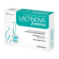 Układ pokarmowy - HEXANOVA LACTINOVA FEMINA, 21kaps. - miniaturka - grafika 1