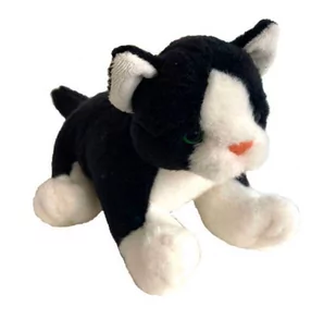 Beppe 13735 Kot czarny leżący 30cm - Maskotki i pluszaki - miniaturka - grafika 2