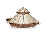 Puzzle - DREWNIANE PUZZLE 3D CZOŁG LEONARDA DA VINCI ZESTAW DO ZŁOŻENIA DIY - miniaturka - grafika 1