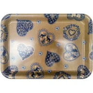 Tace i patery - VIVENZI Taca VIVENZI Blue Heart 38 x 27 cm) BLUE HEART - miniaturka - grafika 1