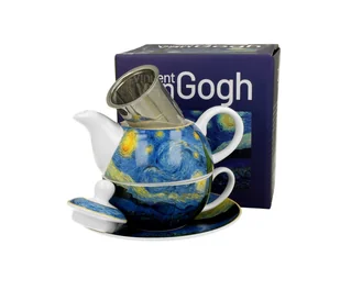 Tea for one filiżanka imbryk Gogh filtr sitko noc - Filiżanki - miniaturka - grafika 1