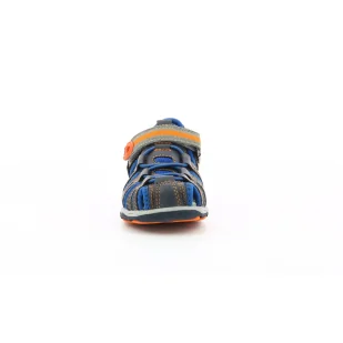 Sandały dziecięce KICKERS KAWA - Buty dla dziewczynek - miniaturka - grafika 5