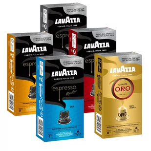 Kapsułki do Nespresso Lavazza zestaw 5x10 sztuk - Kawa w kapsułkach i saszetkach - miniaturka - grafika 1