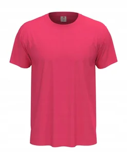 Koszulka męska T-shirt męski Stedman Classic Pink ST2000 DUŻY ROZMIAR 4XL - Koszulki męskie - miniaturka - grafika 1