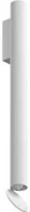 Lampy ścienne - Flos - Flauta Lampa Ścienna H500 Riga White Flos - miniaturka - grafika 1