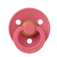 Smoczki uspokajające - BIBS COLOUR ANATOMICAL CORAL S Smoczek ortodontyczny kauczuk Hevea - miniaturka - grafika 1
