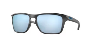 Okulary przeciwsłoneczne - Oakley Okulary przeciwsłoneczne SYLAS Matte Black/Prizm Sapphr Iridium Polarized OO9448-12 - grafika 1