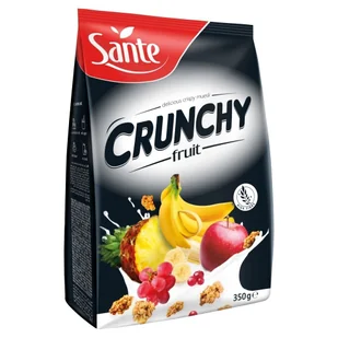 Sante CRUNCHY OWOCOWE 350G - Płatki śniadaniowe i musli - miniaturka - grafika 1