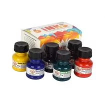 Koh-I-Noor Tusz Kreślarski 6 kolorów 20 g Koh-i-nor 01417s06 - Artykuły biurowe - miniaturka - grafika 2