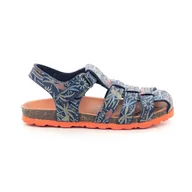 Buty dla dziewczynek - Sandały dziecięce Kickers SUMMERTAN MARINE SURF - miniaturka - grafika 1