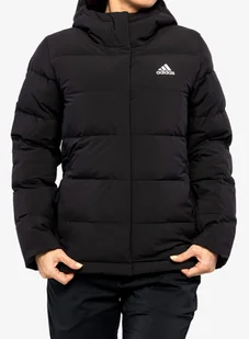 Kurtka puchowa damska adidas Helionic Hooded Jacket - black - Kurtki damskie - miniaturka - grafika 1
